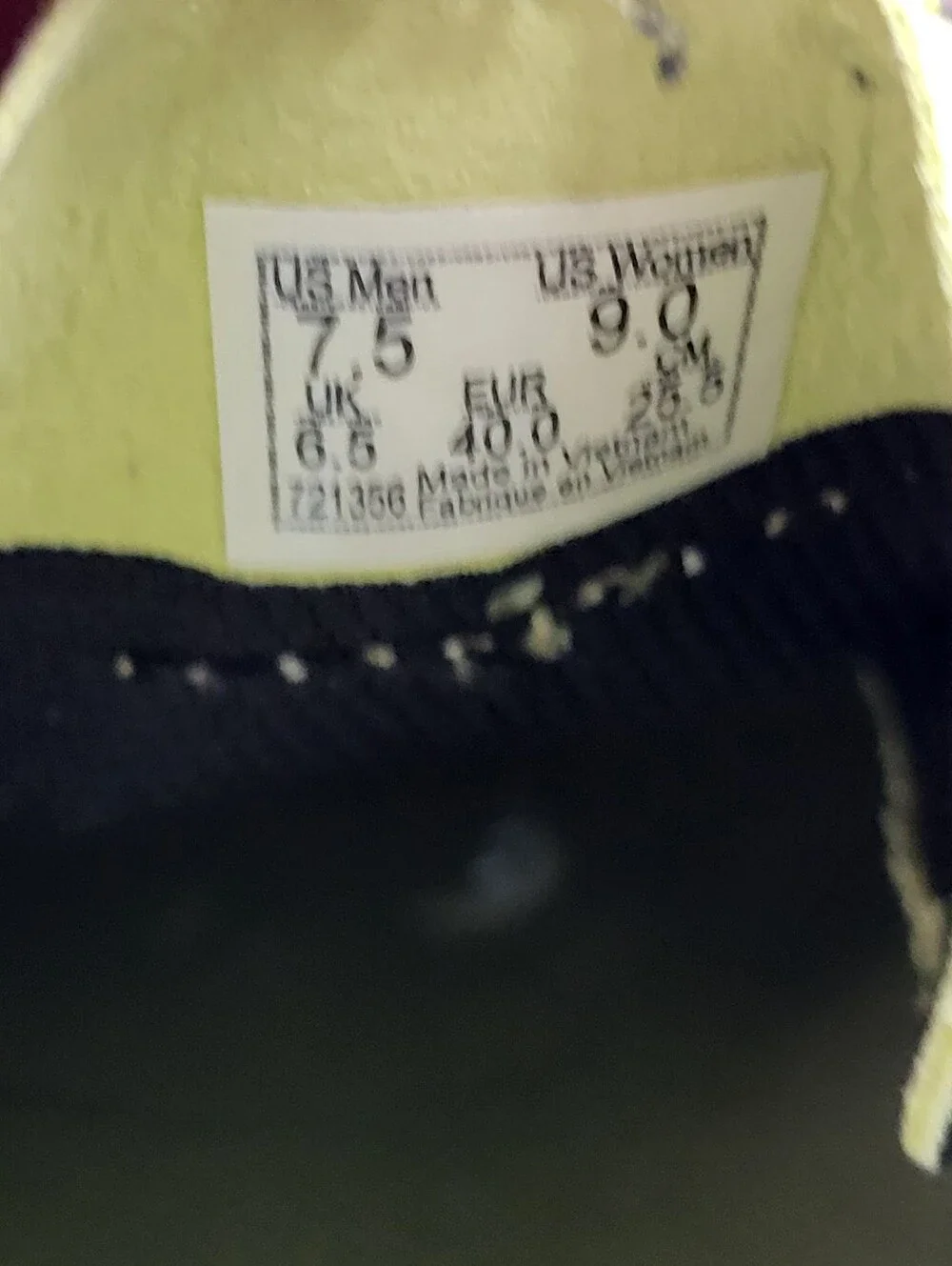 Vans UltraRange Exo SE Black Green Low Sneakers Shoes Men's 7.5 Women's 9